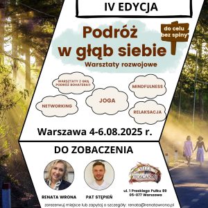 Wyjazd "Podróż w głąb siebie" - do celu bez spiny